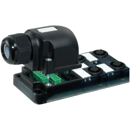 Murrelektronik EXACT12, 4XM12, 5-POLE, CAP, PLUG. SCREW-TERM 8000-84550-0000000